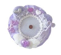 Versatile porta badge in pizzo spilla espositore vassoio per donne creative alla moda accessorio elegante presentazione supporto decorativo pin board