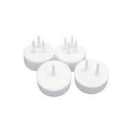 Versatile PTFE Bottle Caps with One, Two, Three, and Four Aperture Options for Laboratory and Industrial(One Aperture)