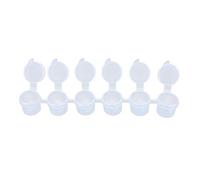 Versatile scatola di vernice 6 strisce da 3 ml per una facile organizzazione dei viaggi per guazzo e scatola di pittura a olio