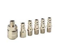 Versatile set 6 pezzi di raccordi per compressore tubo Air Line in 1/4 di pollic