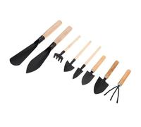 Versatile set di attrezzi da giardinaggio per interni, cazzuola ergonomica con manico in legno e pala per piante in vaso, piante grasse e cura dei bonsai