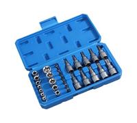Versatile set di chiavi a bussola da 29 pezzi in acciaio al carbonio, adatto per diverse riparazioni e lavori di montaggio, gestione efficiente degli attrezzi, divisione di connessione