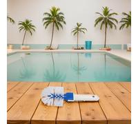 Versatile spazzola ad angolo piscina rimuove facilmente sporcizia e detriti