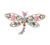 Versatile spilla alla moda a forma di libellula, adatta per vari abiti, aggiunge eleganza unica al tuo ensemble spilla libellula, One Size, come descritto