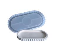 Versatile Stampo A Piastra A Strisce Ovali Progettata Per Cucine Per La Casa E Studi Artigianali Creando Silicone Qualità