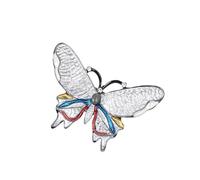 Versatile Strass Farfalla Gioielli Pin Multifunzione Sciarpa Chiusura Per Le Donne Alla Moda Decorazione E Regali Donna Abito Da Sposa Spilla, Misura unica, come descritto