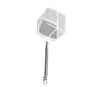 Versatile Telescopica Estensibile Pesce Rete Espandibile Asta Acciaio Inox