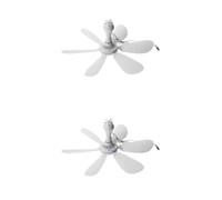Versatile USB Plastic Mini Fan for Cooling Plants Pets with Low Noise Design