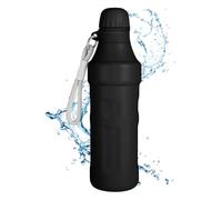 Versatile Water Bottle - Insulated Bottle| 500ml Thermal Flask with Ergonomic Grip, Insulated Drink Container for School, Drinks Containers, Travel Flask for Outdoor Tea Coffee Water