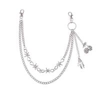 Versatiles casuale alla moda della cinghia del metallo della catena dei pantaloni di durevolezza per la vita quotidiana alla moda di festival