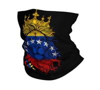 Versatili Cerchietto per Capelli,Venezuela Venezuelian Flag And Lion,Scaldacollo Antivento Fascia per Capelli per Yoga Escursionismo Ciclismo 26X30cm