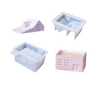 Versatili Forniture Per Decori La Casa Stampo In Silicone Le Candele Producono Artigianato In Resina Stili Pastorali Europei Strumenti Gioielli Gelatina La Produzione Caramelle