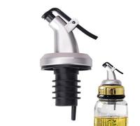 Versatore di olio d'oliva - Tappo per bottiglia per salsa di soia e aceto, versatore per bottiglie in acciaio | Versatore antipolvere con ugello riutilizzabile per casa, cucina, bar