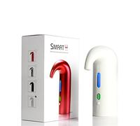 Versatore elettrico per vino, aeratore portatile, decantatore istantaneo per vino rosso, erogatore automatico one-touch, ricaricabile tramite USB, per liquori (bianco)