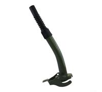 Versatore per olio, beccuccio per carburante, imbuto in metallo, guarnizione a prova di perdite, in acciaio al carbonio, per taniche da 5 l, 10 l, 20 l, per garage e officina (stile verde)
