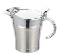 Versatore per Salse in Acciaio Inox 500ml, Servizio senza Gocce