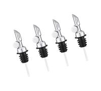 Versatore per vino ad apertura automatica beccucci a prova di perdite Premium in acciaio antiruggine adattatore per bottiglie generico accessorio da cucina moderna in acciaio antiruggine versatore