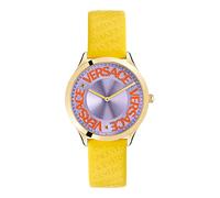 Versace, ,Accessories ,unisex ,Giallo ,ONE SIZE Orologio Analogico