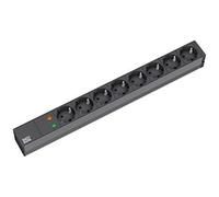 Verschiedene - Bachmann 19''''-steckdosenleiste ss, Alu, 8-fach, S