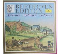 Verschiedene Interpreten: Herbert von Karajan & Berliner Philharmoniker / Karl Richter & Münchener Bach-Orchester / Gundula Janowitz / Fritz Wunderlich etc. - Beethoven Edition, Vol. 9: Die Messen [Vinyl Schallplatte] [3 LP Box-Set]