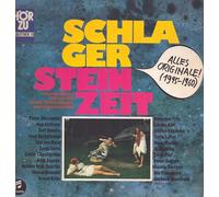 verschiedene Künstler - Schlagersteinzeit / Alles Originale (1945 - 1960) / Unvergeßliche Schnulzen / Große Kinoschlager / Internationale Hits / Bildhülle mit illustrierter Original Firmen-Werbe-Innenhülle / Hörzu # SHZEL 68 / Deutsche Pressung / 12 Zoll Vinyl Langspiel-Schallplatte / Peter Alexander / Ray Anthony / Ralf Bendix / Fred Bertelmann / Lou van Burg / Rene Carol / Eddie Constantine / Bing Crosby / Golden Gate Quartet / Rocco Granata Grace Kelly / u.s.w.