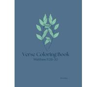 Verse Coloring Book: Matthew 11:28-30