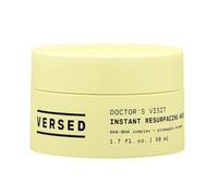 Versed Doctor's Visit - Maschera esfoliante istantanea, AHA, BHA ed enzimi, aiuta a ridurre l'iperpigmentazione, liscia e idrata la pelle con vitamina C, vegana (50,3 ml)