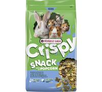 Versele-Laga Crispy Snack with Popcorn - miscela di snack leggero e croccante con mais soffiato, per conigli e roditori 1,5 kg