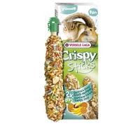 Versele Laga Crispy Sticks Per criceti e scoiattoli - frutta esotica - Mangime per conigli - 1° ORDINE? scegli lo sconto BZR5 / BZR20 + 200 punti fedeltà