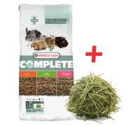 VERSELE-LAGA Cuni Junior Complete 8kg - alimento per conigli giovani + Fieno di prato piccolo 400 g GRATIS!