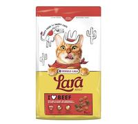 VERSELE-LAGA Lara Adult Beef 7 kg - alimenti per gatti adulti al gusto di manzo + sorpresa per il gatto