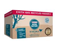 VERSELE-LAGA Menu Nature 50 palline di grasso senza rete con alimentatore riutilizzabile 4,5kg