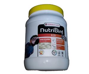 Versele Laga NutriBird A19 cibo per allevamento manuale pappagalli ara, grigi...