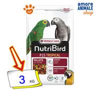 Versele Laga Nutribird P15 Tropical 1/3/10 Kg - mangime completo per Pappagalli