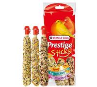 Versele Laga Prestige Stick Canarini 3 stick: Uova e scaglie d'ostrica - Mangime per uccelli - 1° ORDINE? scegli lo sconto BZR5 / BZR20 + 200 punti fedeltà