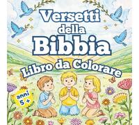 Versetti della Bibbia: Libro da Colorare per bambini