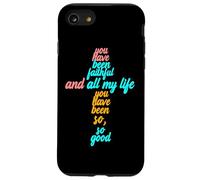 Versetto biblico cristiano e tutta la mia vita sei stato fedele Custodia per iPhone SE (2020) / 7/8
