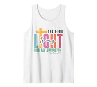 Versetto biblico Cristiano Il Signore è la mia Luce Canotta