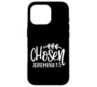 Versetto biblico scelto Geremia 1:5 Custodia per iPhone 16 Pro
