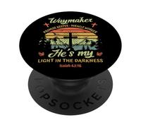 Versetto biblico Waymaker - Credere in Dio e in Gesù - Cristiano PopSockets PopGrip Adesivo