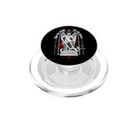 Versetto della Bibbia dell'Arcangelo Cristiano Not By Might But By Grace PopSockets PopGrip per MagSafe
