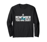 Versetto della Bibbia Remember That You Are Dust Maglia a Manica