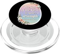 Versetto della donna cristiana La gioia del Signore è la tua forza PopSockets PopGrip per MagSafe