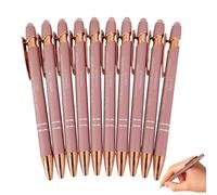 Versetto Ispiratore Della Bibbia - Penne A 10 Pezzi, Penne A Scomparsa Inchiostro Nero, Nessuna Sbavatura Cristiane Regali Devozionali Donne Uomini Chiesa Studio Biblico Forniture Per