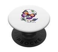 Versi cristiani Farfalla Fearfully Wonderfully PopSockets PopGrip Adesivo