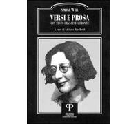 Versi e prosa. Testo francese a fronte