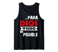 Versículo bíblico Mateo 19:26 "Para Dios todo es posible" Canotta