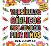 Versículos Bíblicos para Colorear para Niños: Libro de Colorear