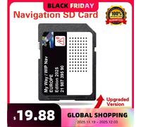 Versione 2025 Aggiornamento Europa Marocco Mappe per Citroen DS3 C3/C4/C5/C8 Berlingo Spedizione Jumpy Navigazione per auto Scheda SD MyWay 16GB