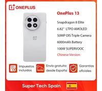 Versione cinese OnePlus 13 5G Snapdragon 8 Elite 2K Display 6.82'' 120Hz LTPO 6000mAh Batteria 100W SUPERVOOC 50MP Nuovo 2025
